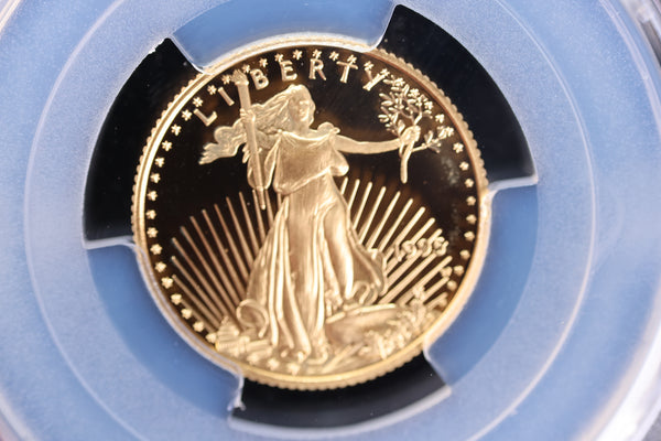 1995-W $10  Gold Proof American Eagle. PCGS Graded PF-70. Store #14670