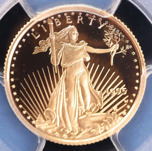 1995-W $5  Gold Proof American Eagle. PCGS Graded PF-69. Store #14671
