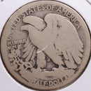 1916-D Walking Liberty Half Dollar, Abt Good Circulated Coin, Store