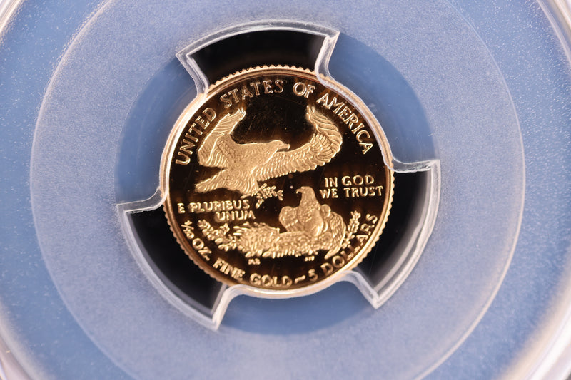 1995-W $5  Gold Proof American Eagle. PCGS Graded PF-69. Store