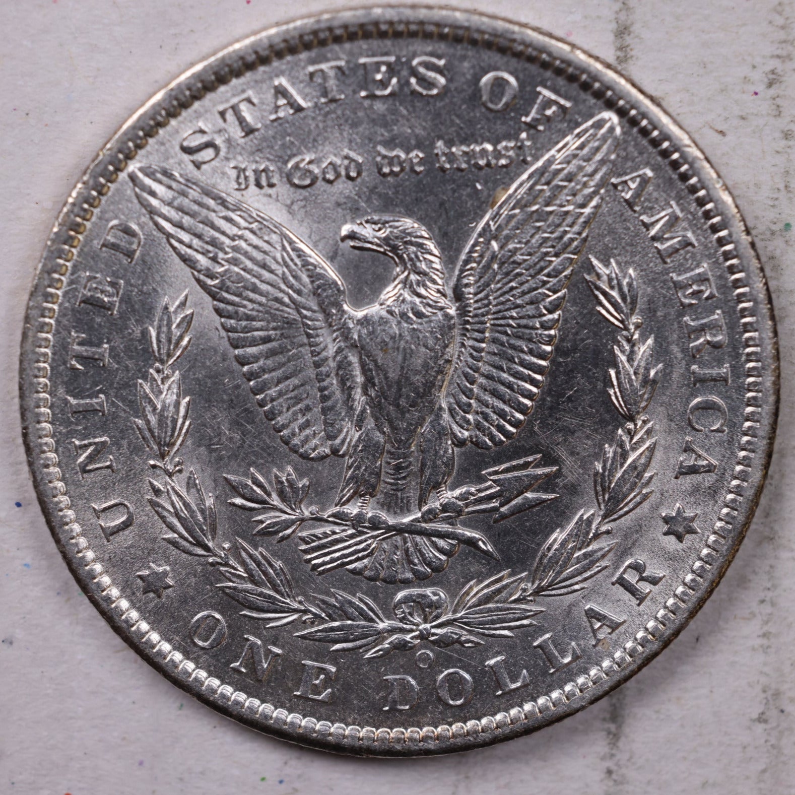 1886-O Morgan Dollar, About Uncirculated+, 'SLIDER', Store #501
