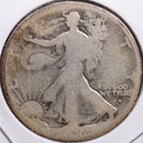 1916-D Walking Liberty Half Dollar, Abt Good Circulated Coin, Store