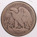 1916-S Walking Liberty Half Dollar, Good Circulated Coin, Store