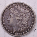 1893 Morgan Silver Dollar, Very Fine +., Store Sale