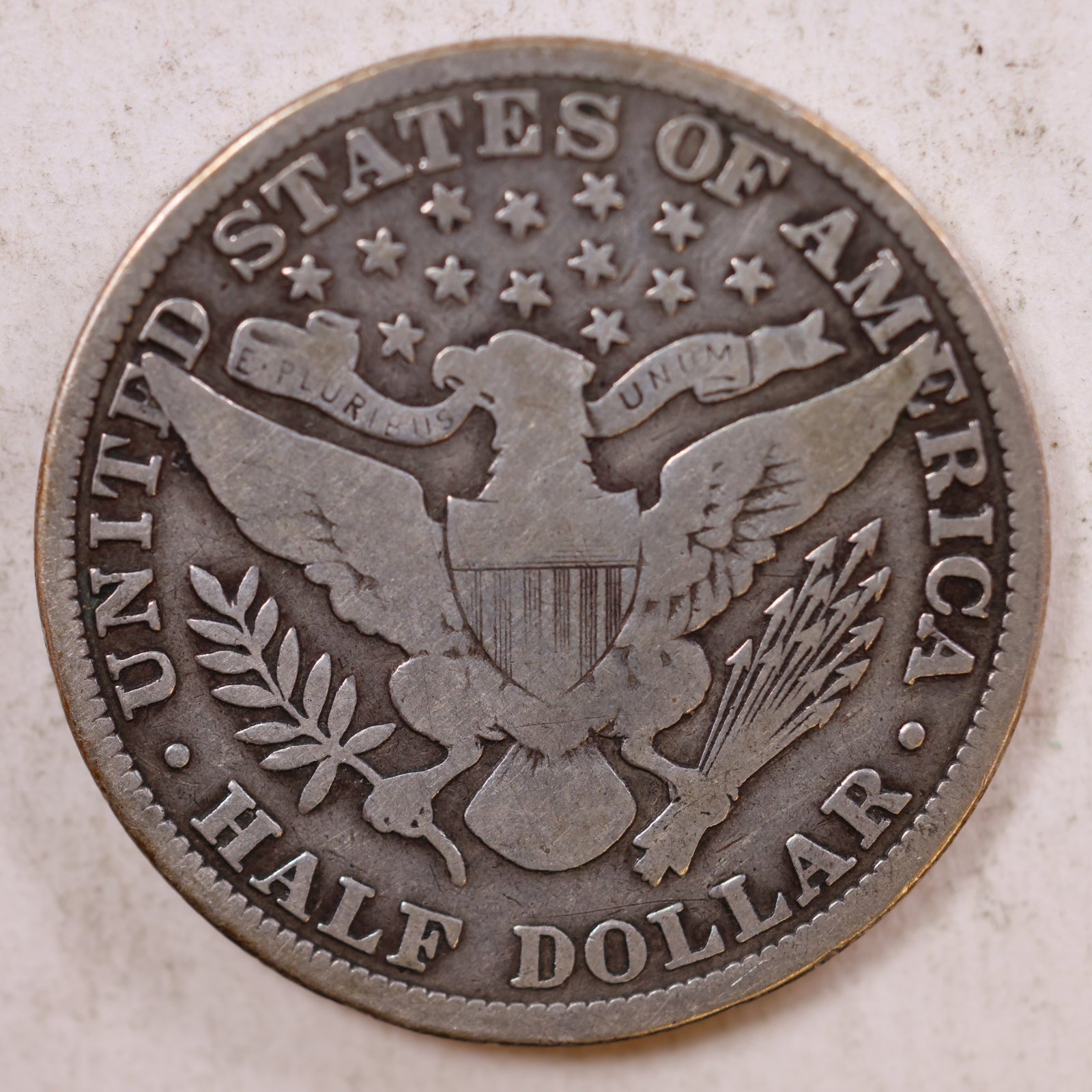 1909 Barber Silver Half Dollar, Fine Circulated Coin, Store #HR0815