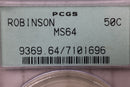 1936 Robinson Silver Half Dollar Commemorative., PCGS MS64., Store