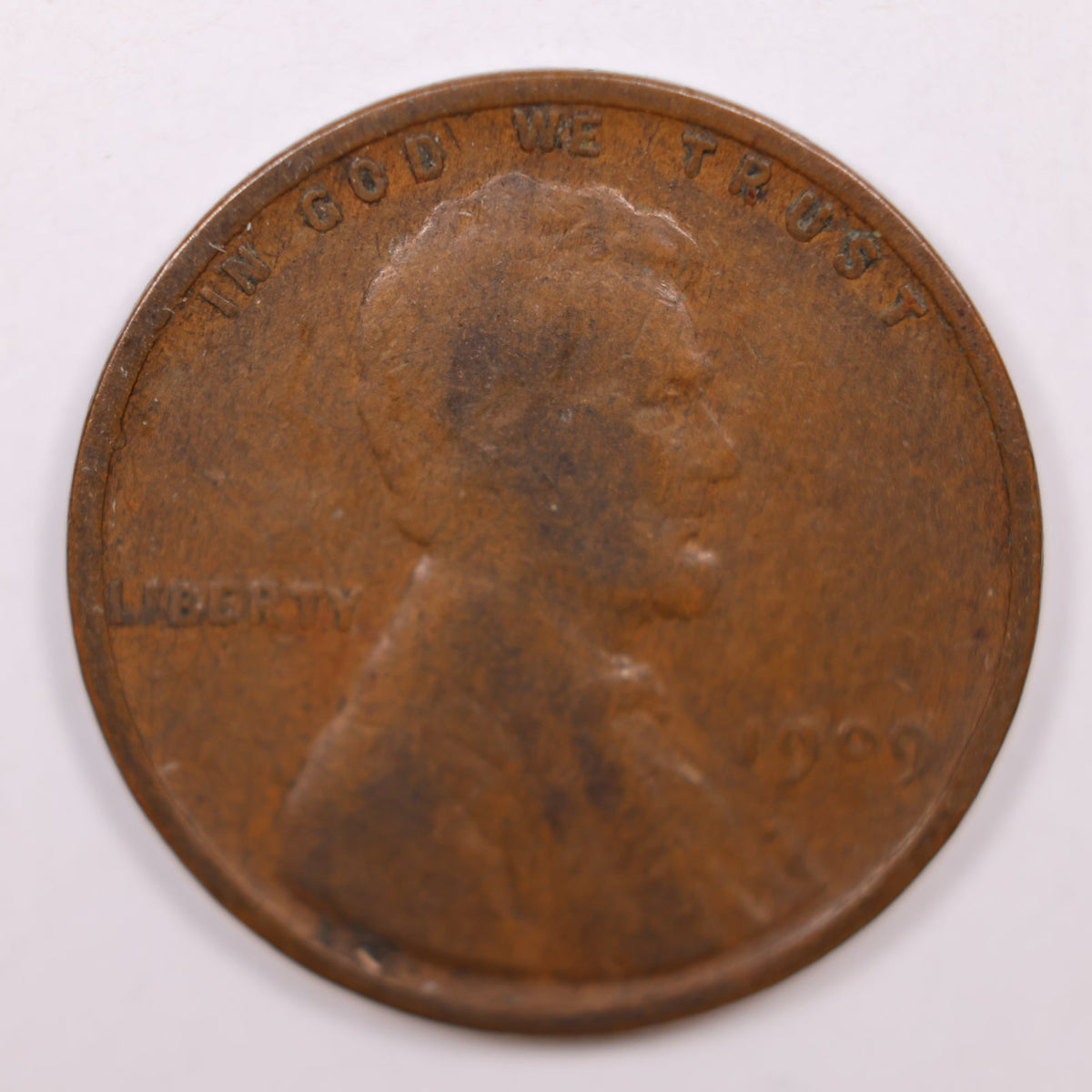 1909 VDB Lincoln Wheat Cent, Fine Circulated Coin, Store #CT1842