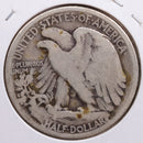 1917-S Walking Liberty Half Dollar, Very Good Circulated Coin, Store
