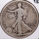 1917-S Walking Liberty Half Dollar, Very Good Circulated Coin, Store