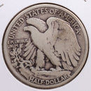 1917-S Walking Liberty Half Dollar, Very Good Circulated Coin, Store