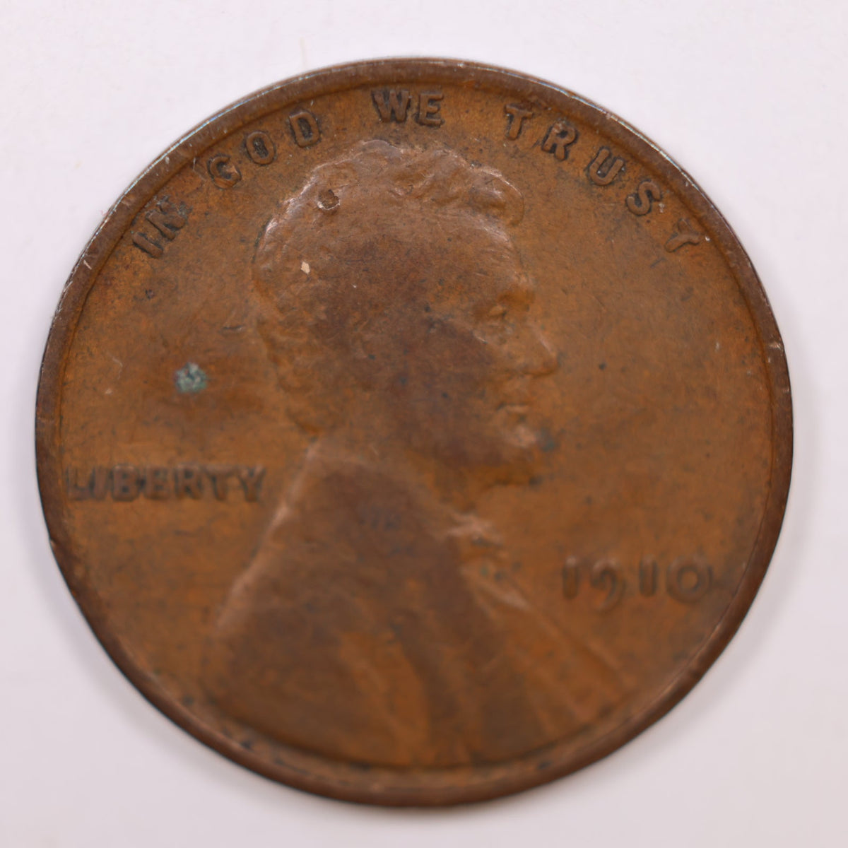 1910 Lincoln Wheat Cent, Fine Circulated Coin, Store #CT1844
