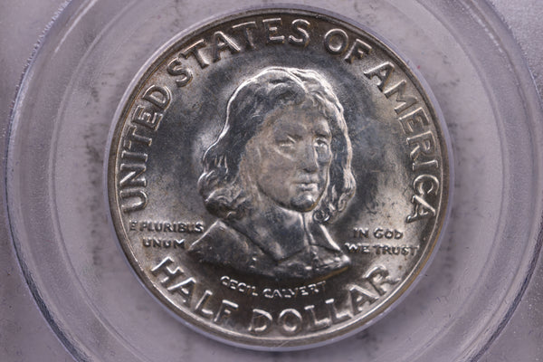 1934 Maryland Silver Half Dollar Commemorative., PCGS MS-63., #GEC0019