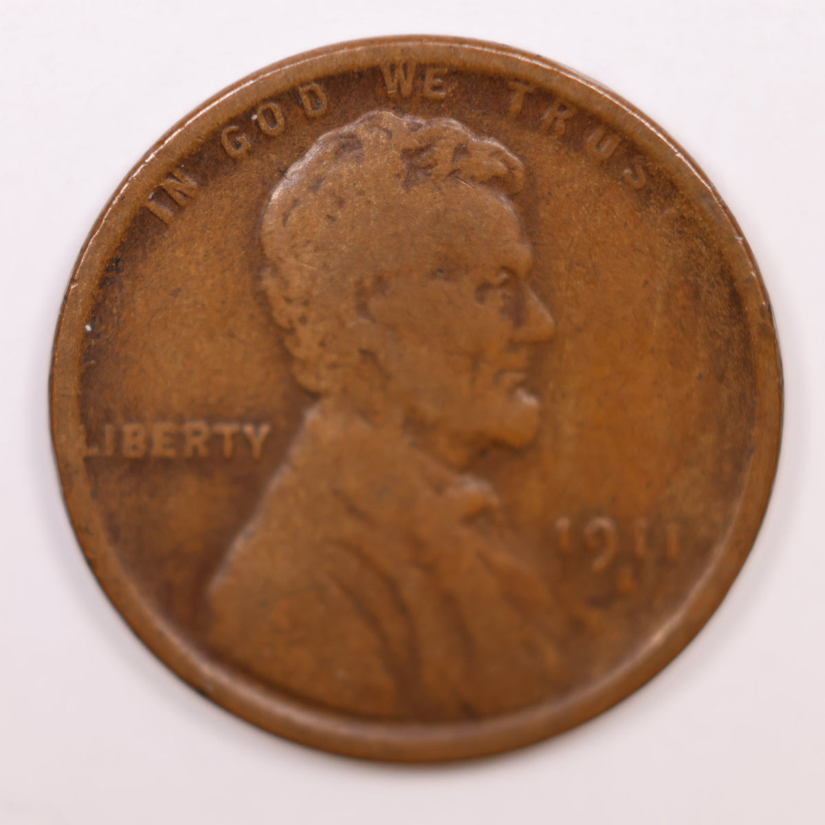 1911-S Lincoln Wheat Cent, Very Fine Circulated Coin., Store #CT1848