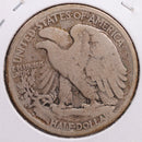 1917-D Walking Liberty Half Dollar, Good Circulated Coin, Store