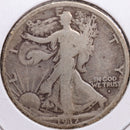 1917-D Walking Liberty Half Dollar, Good+ Circulated Coin, Store