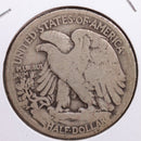 1918 Walking Liberty Half Dollar, Good Circulated Coin, Store