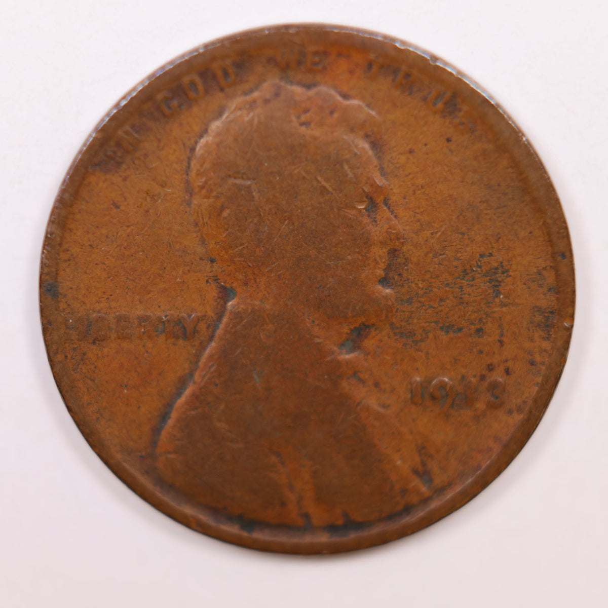 1913 Lincoln Wheat Cent, Good Circulated Coin, Store #CT1852