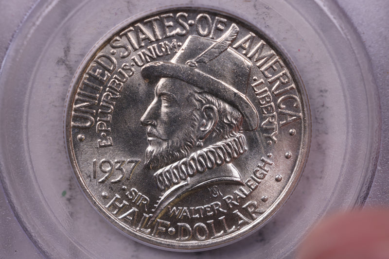 1921 Roanoke Silver Half Dollar Commemorative., PCGS MS-64.,