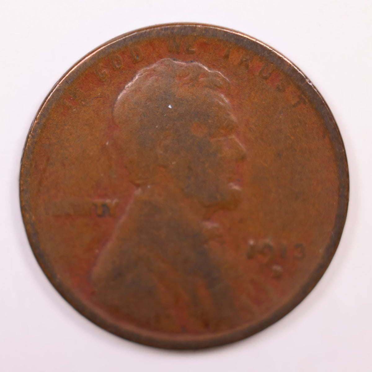 1913-D Lincoln Cent, Good Circulated Coin, Store #CT1853