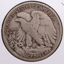 1918-S Walking Liberty Half Dollar, Very Good Circulated Coin, Store