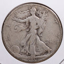1936-S Walking Liberty Half Dollar, Very Good Circulated Coin, Store