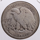 1936-S Walking Liberty Half Dollar, Very Good Circulated Coin, Store