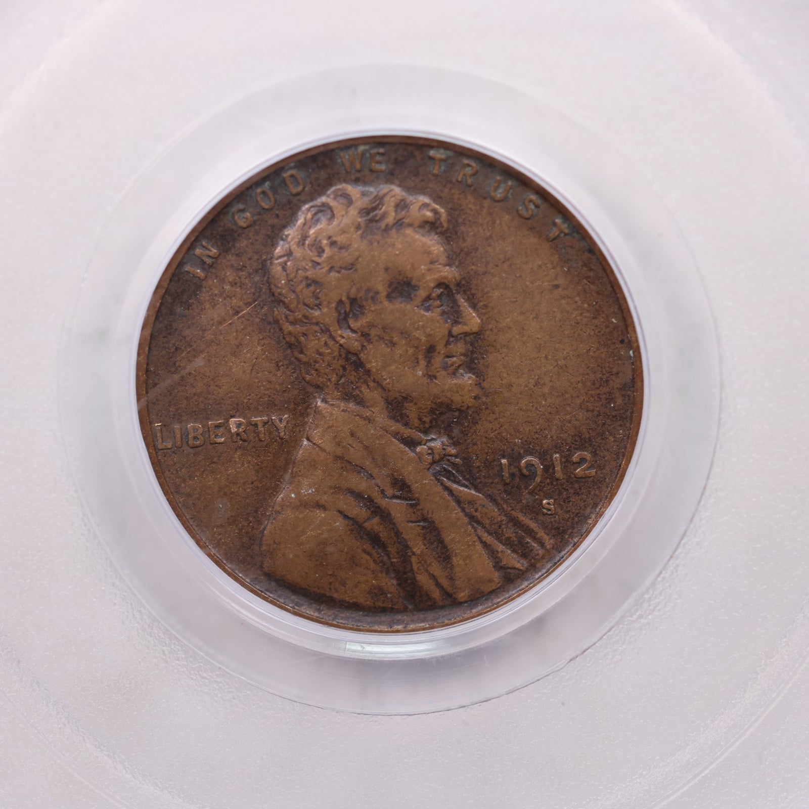 1912-S Lincoln Wheat Cents, PCGS VF-35, Store Sale #GCT058.