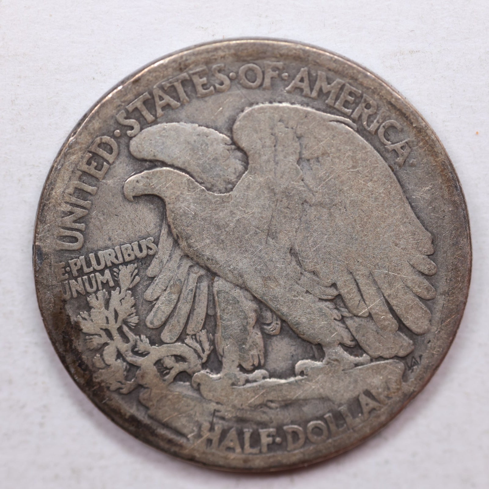 1917-S Walking Liberty Half Dollar, Obverse Mint Mark, Good Circulated Coin, #HR0926