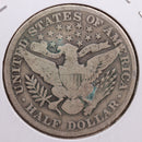 1906 Barber Half Dollar, Good+ Circulated Coin, Store