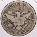 1906-D Barber Half Dollar, Good+ Circulated Coin, Store