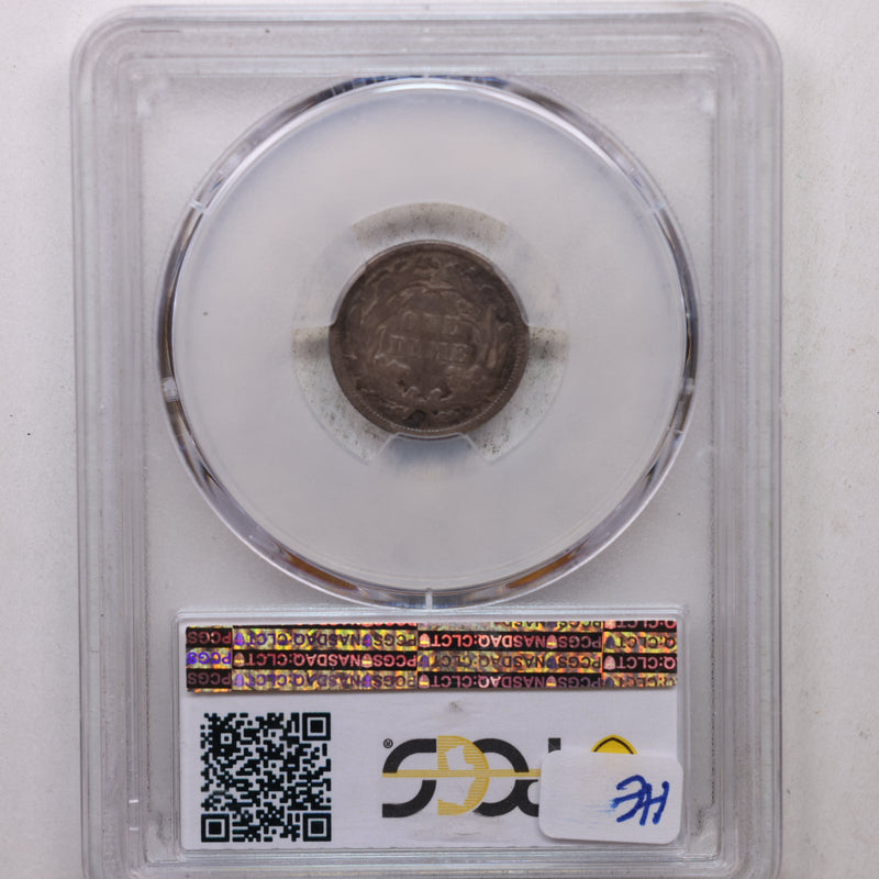 1871 Seated Liberty Silver Dime, PCGS VF-35, Store Sale