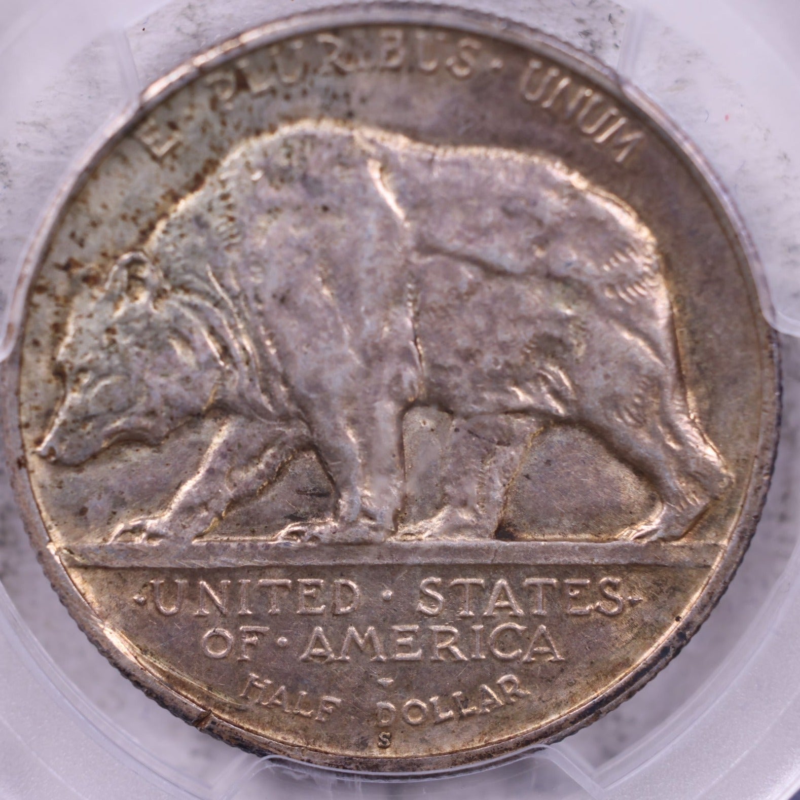 1925-S California Silver Half Dollar Commemorative., PCGS AU58., #GEC0015
