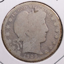 1906-S Barber Half Dollar, Abt Good Circulated Coin, Store