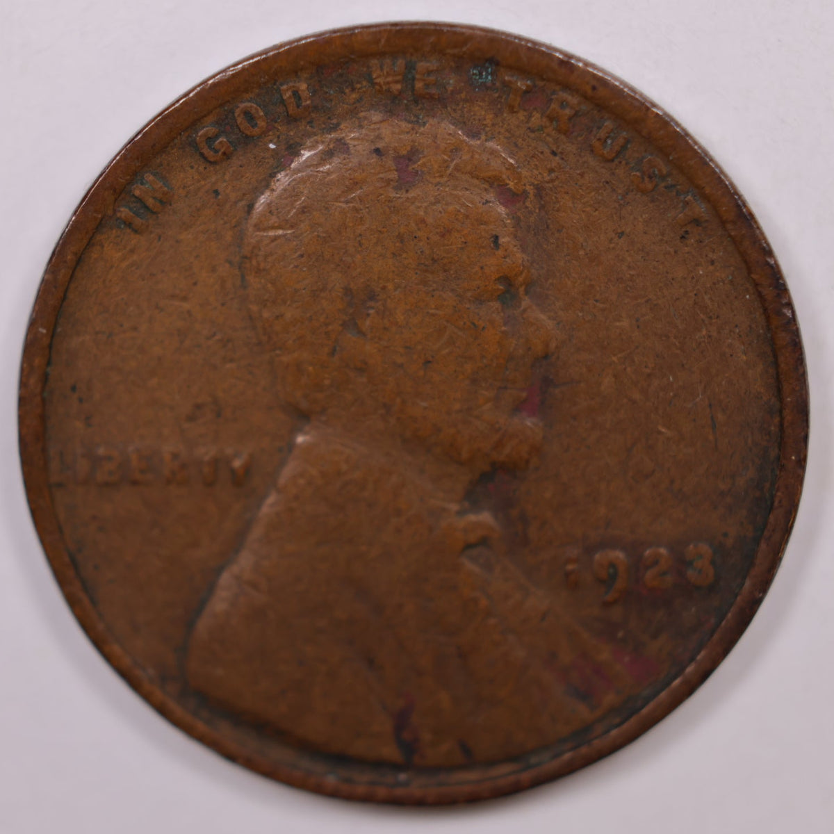 1923 Lincoln Wheat Cent, Good Circulated Coin, Store #CT1879