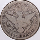1907-O Barber Half Dollar, Good+ Circulated Coin, Store