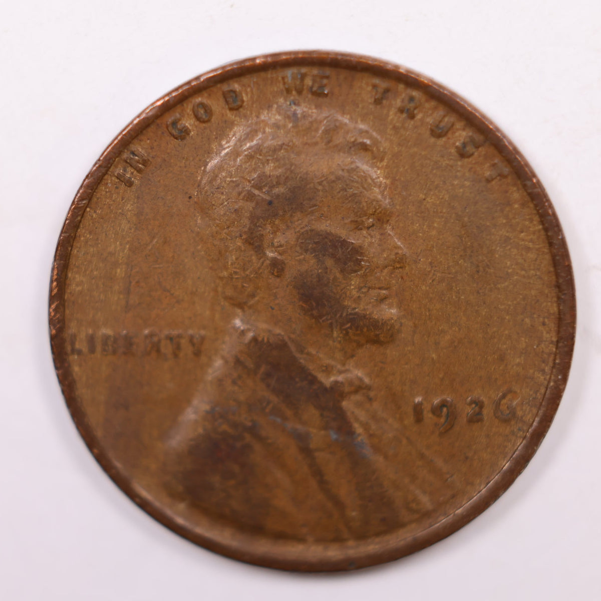 1926 Lincoln Wheat Cent, Good Circulated Coin, Store #CT1887