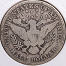 1908 Barber Half Dollar, Good Circulated Coin, Store