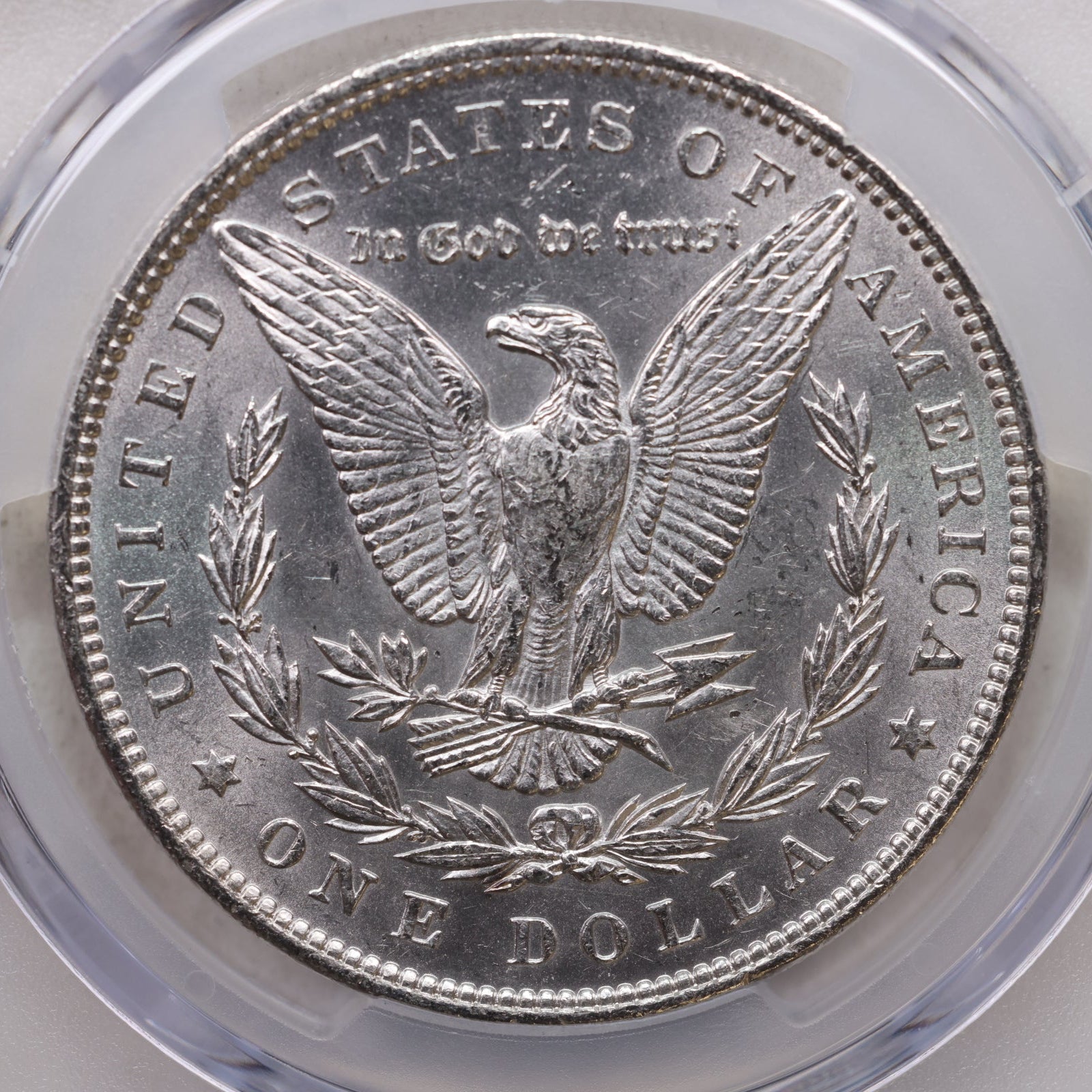 1892 $1, Morgan Silver Dollar, PCGS Certified AU-58, Store Sale #GDR0284.