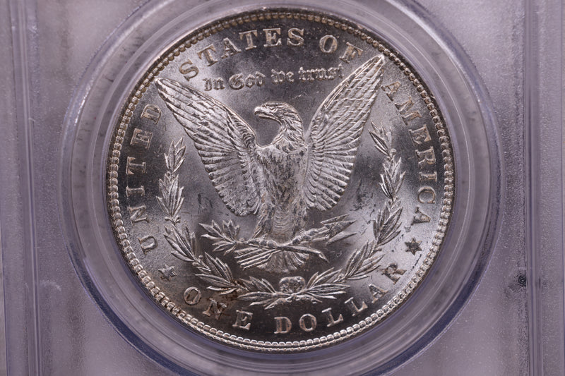 1885 Morgan Silver Dollar., PCGS MS-63., Store