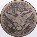 1908-S Barber Half Dollar, Good Circulated Coin, Store