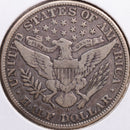 1908-O Barber Half Dollar, Fine Circulated Coin, Store