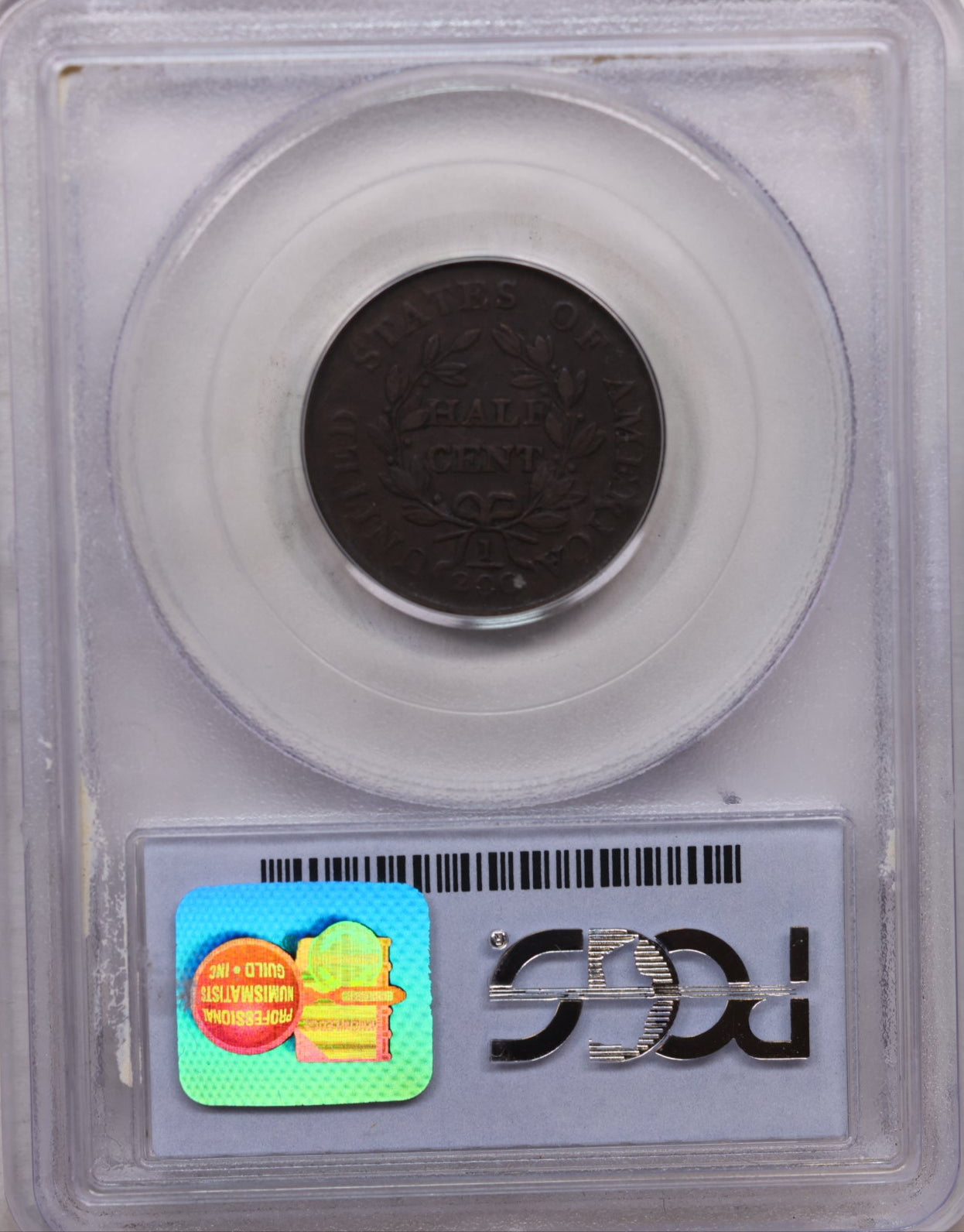1804 Half Cent, Cross-4, With Stems, PCGS XF-40, Store Sale #HT0010
