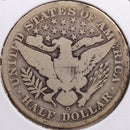 1908-O Barber Half Dollar, Good Circulated Coin, Store