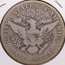 1908-S Barber Half Dollar, Good Circulated Coin, Store