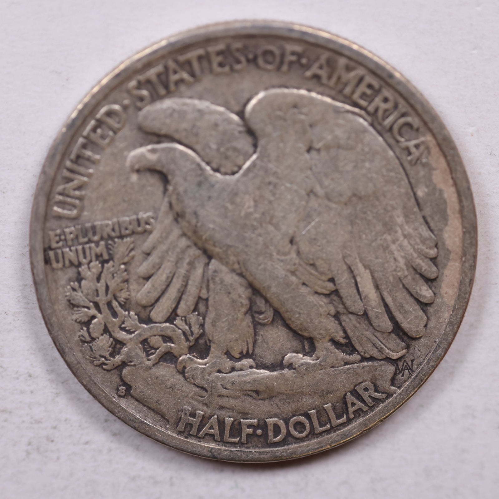 1941-S Walking Liberty Silver Half Dollar, Very Fine Circulated Coin, Store #HR0011