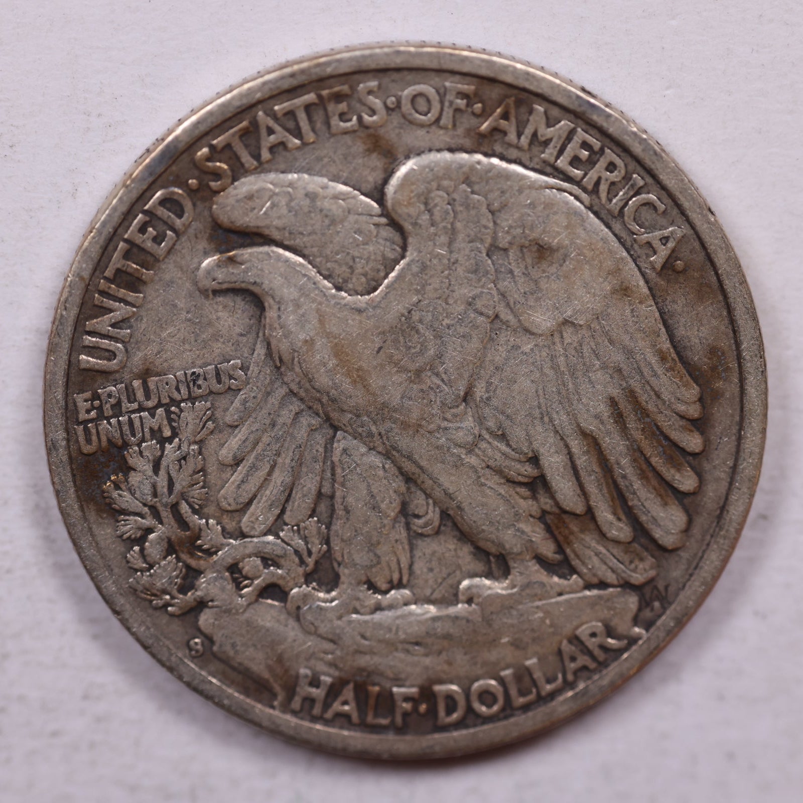 1942-S Walking Liberty Half Dollar, Very Fine Circulated Coin, Store #HR0012