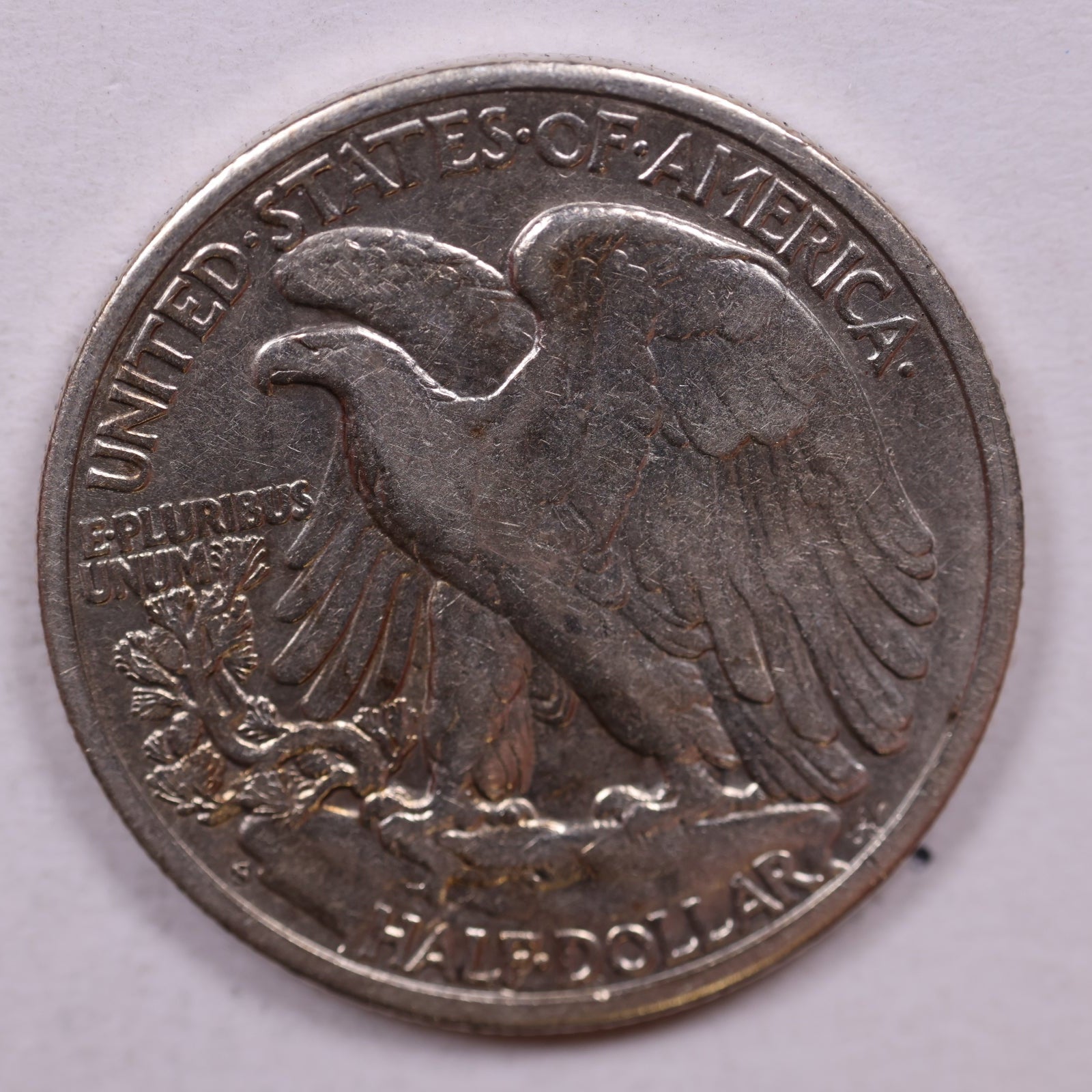 1943-S Walking Liberty Silver Half Dollar, Very Fine+ Circulated Coin, Store #HR0015