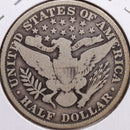 1909 Barber Half Dollar, Very Good Circulated Coin, Store