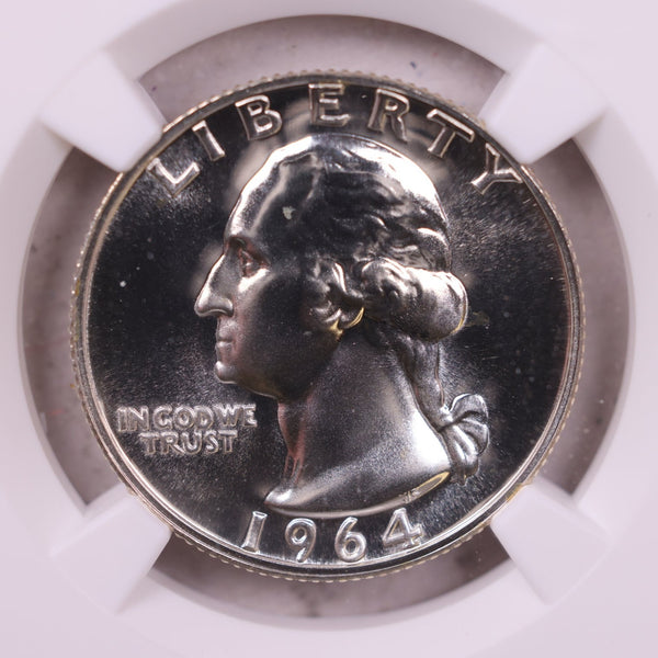 1964 Washington Silver Quarter., NGC PF-68., Store #562
