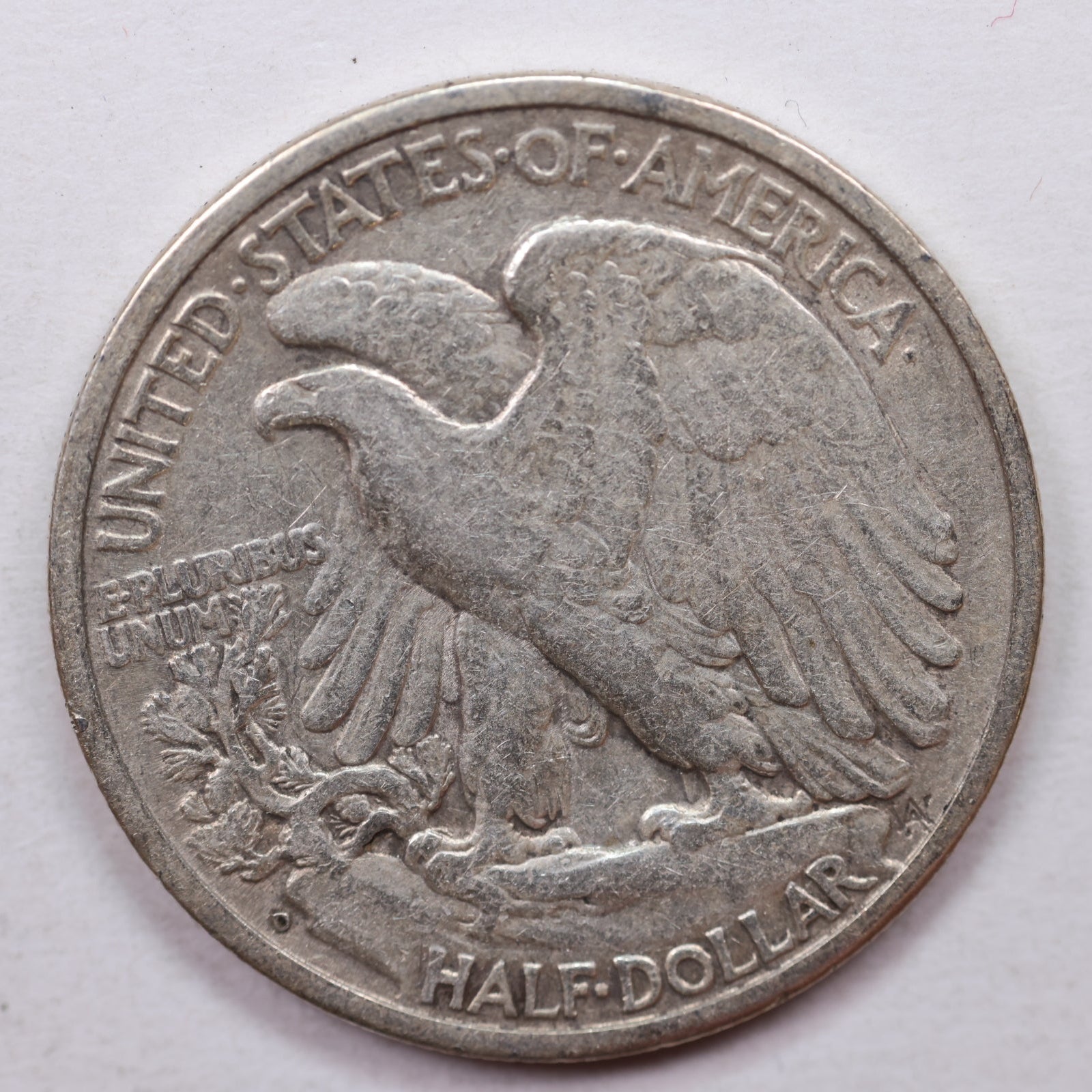 1946-D Walking Liberty Silver Half Dollar, Very Fine+ Circulated Coin, Store #HR0024
